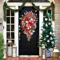 Christmas Wreath - Candy Cane Garland Door Decoration