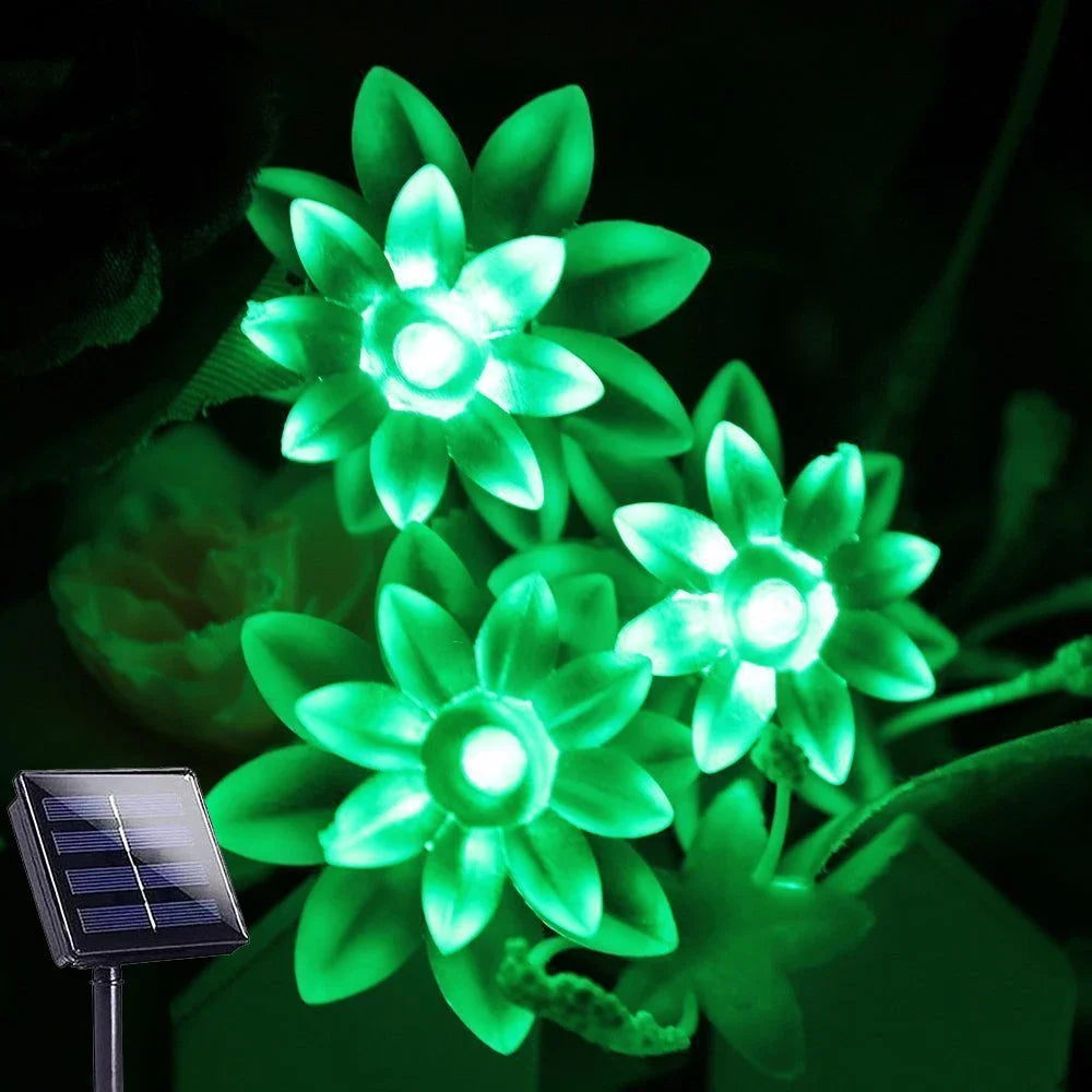 BlossomGlow – Solar-Powered Cherry Blossom Lights