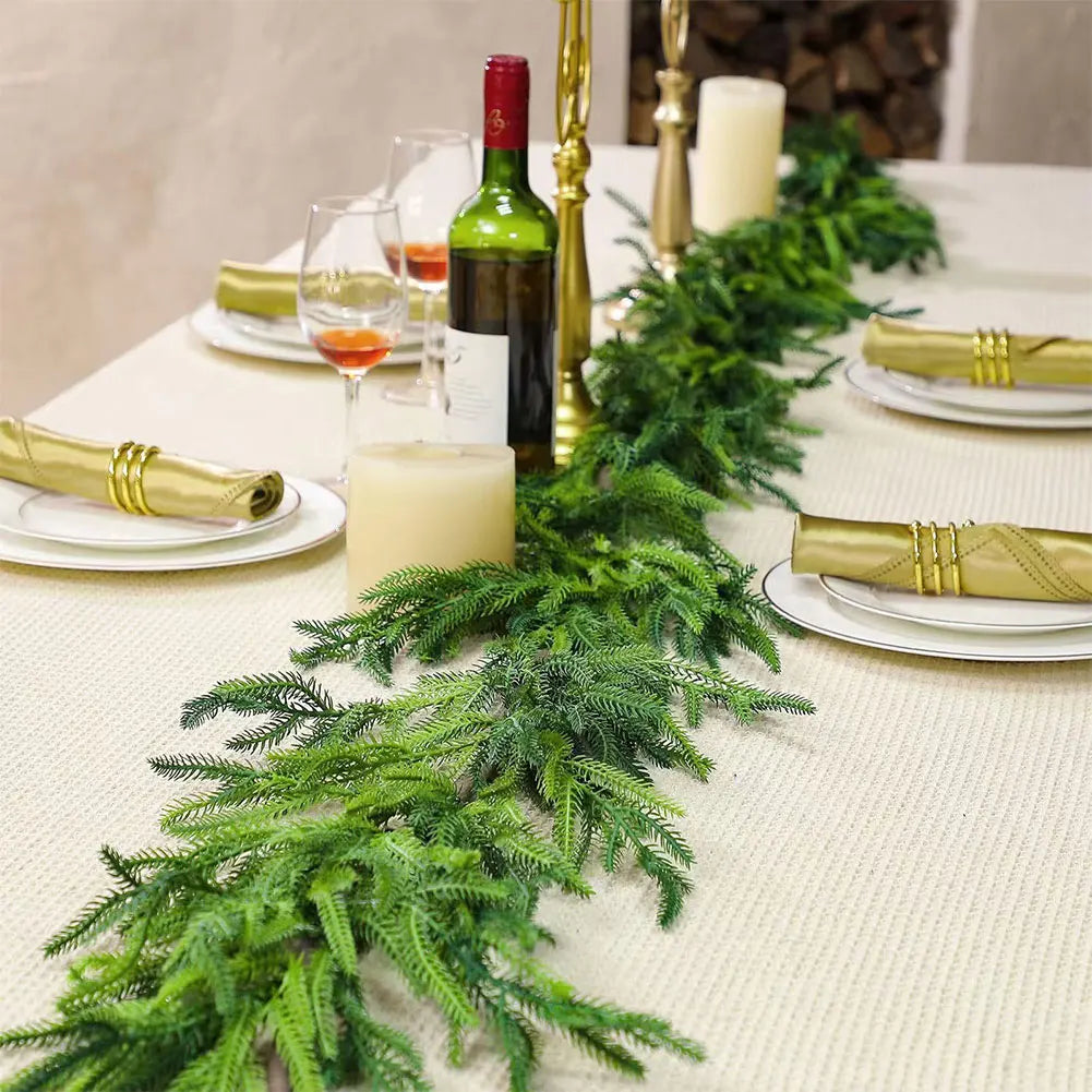 EverCedar™ Garland – Lush Greenery, Zero Maintenance