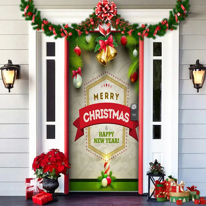 Winter Wonderland Welcome – Transform Your Door into a Holiday Dream!