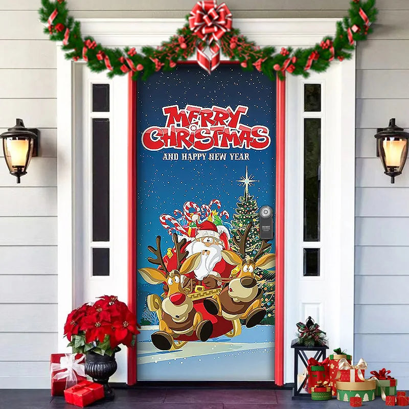 Winter Wonderland Welcome – Transform Your Door into a Holiday Dream!
