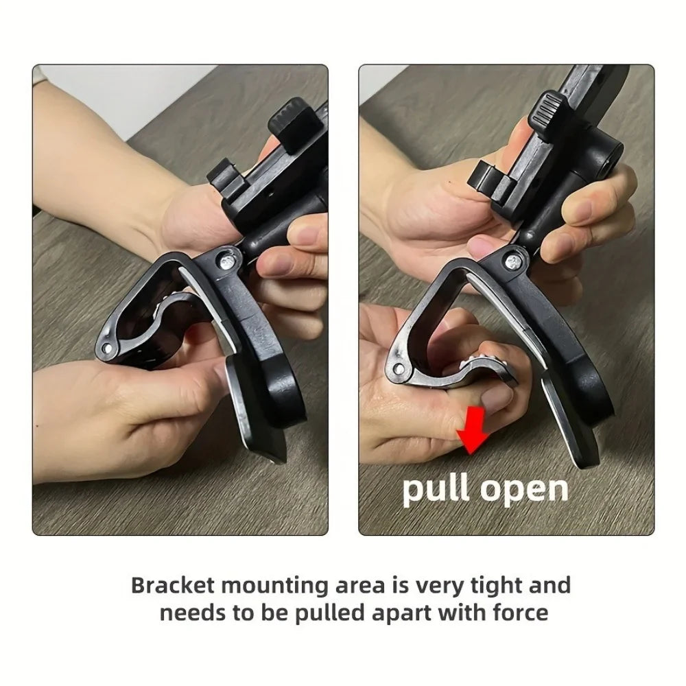 360° Universal Car Phone Holder - Dashboard Mount for iPhone & Android