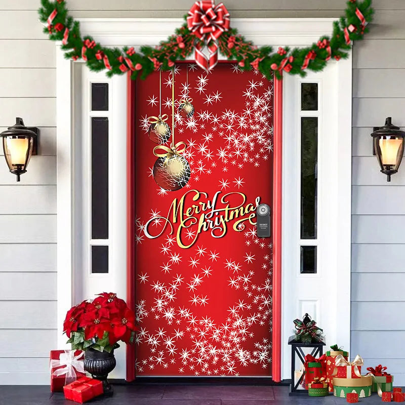 Winter Wonderland Welcome – Transform Your Door into a Holiday Dream!