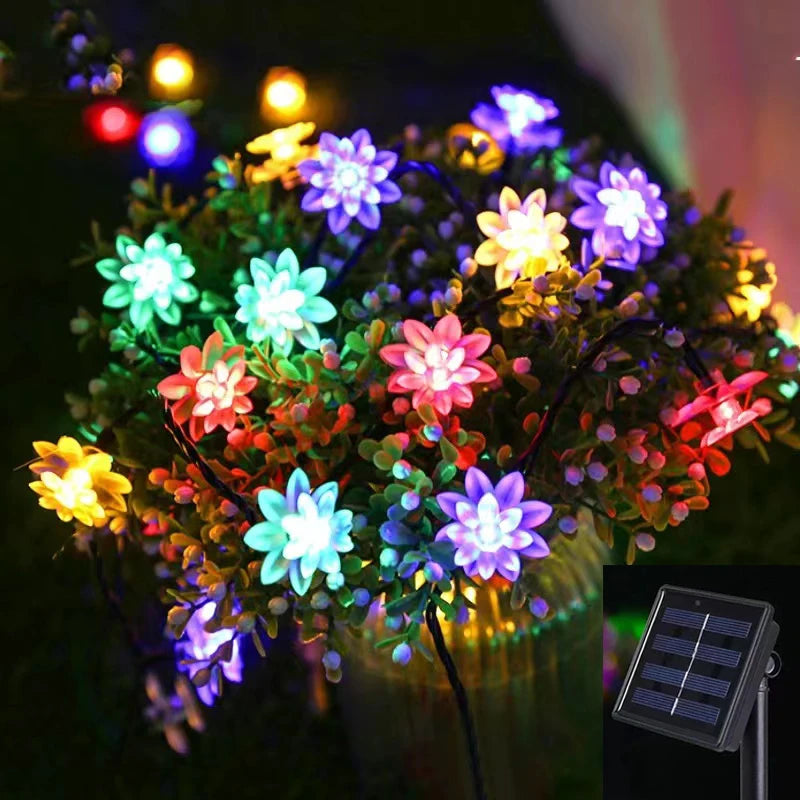 BlossomGlow – Solar-Powered Cherry Blossom Lights