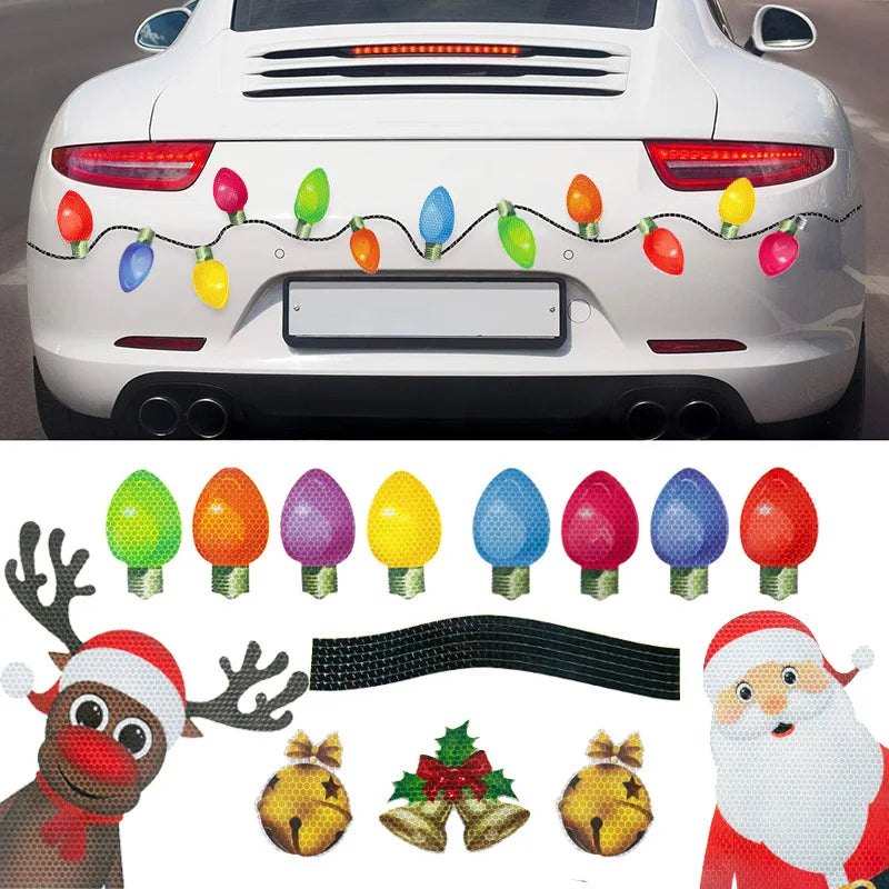 FestiveMag™ Bulb Decals – Stick, Shine & Spread Cheer