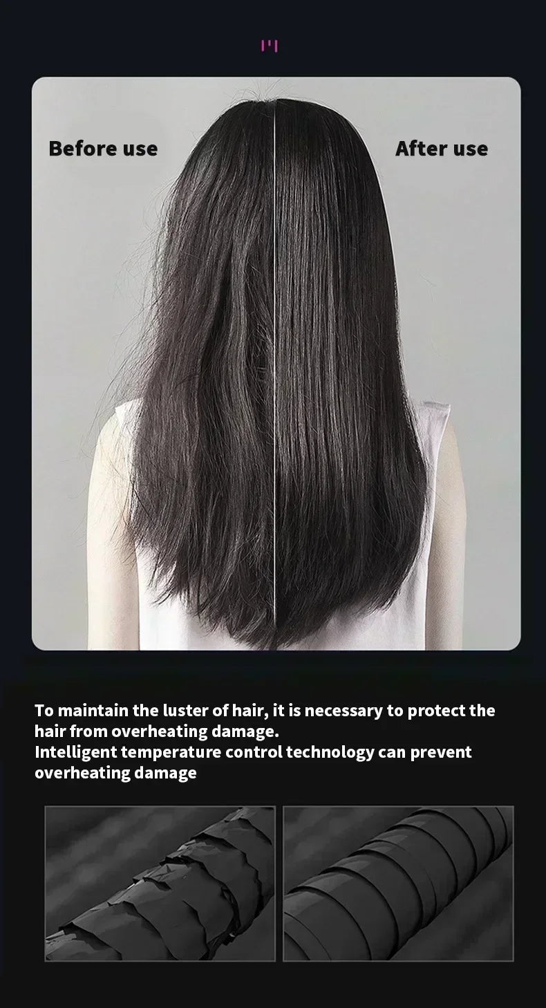 5-in-1 Hair Dryer - Professional Styling Tool with Hot & Cold Air for Smooth Hair