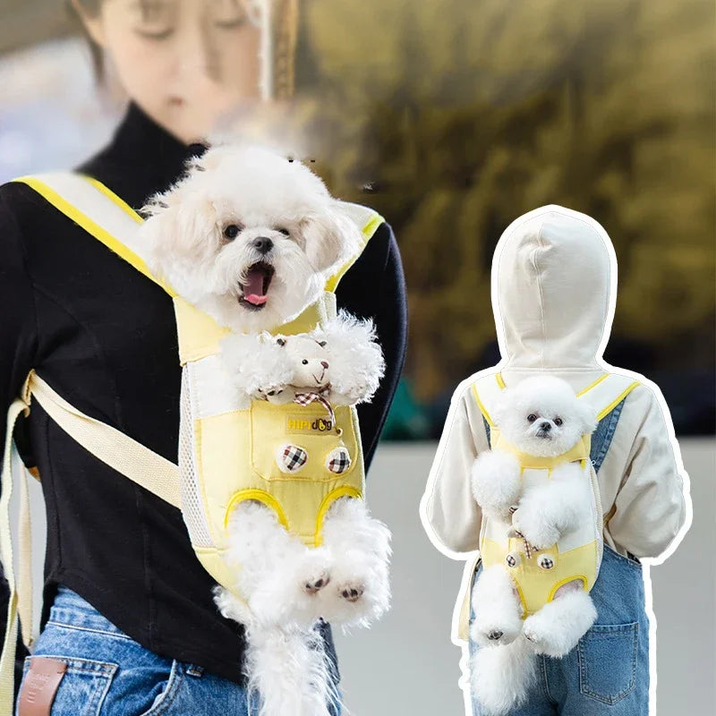 PawSnug™ – Hands-Free Chest Carrier for Pets 🐶