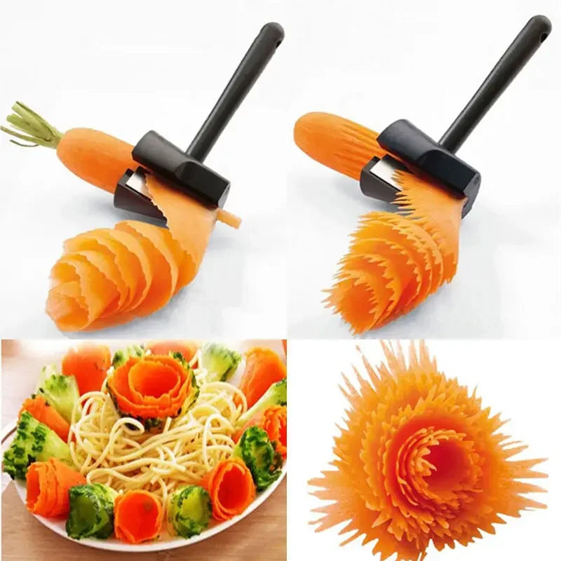 SpiralPro Cutter – Turn Veggies into Fun, Healthy Twists!