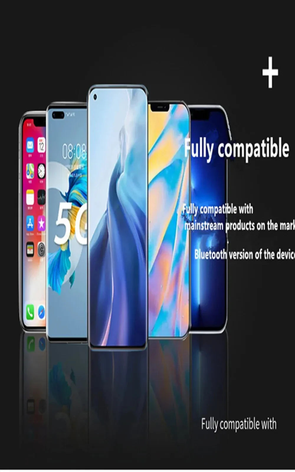 Bone Conduction Bluetooth Earphone - Clip-On Wireless Earbud