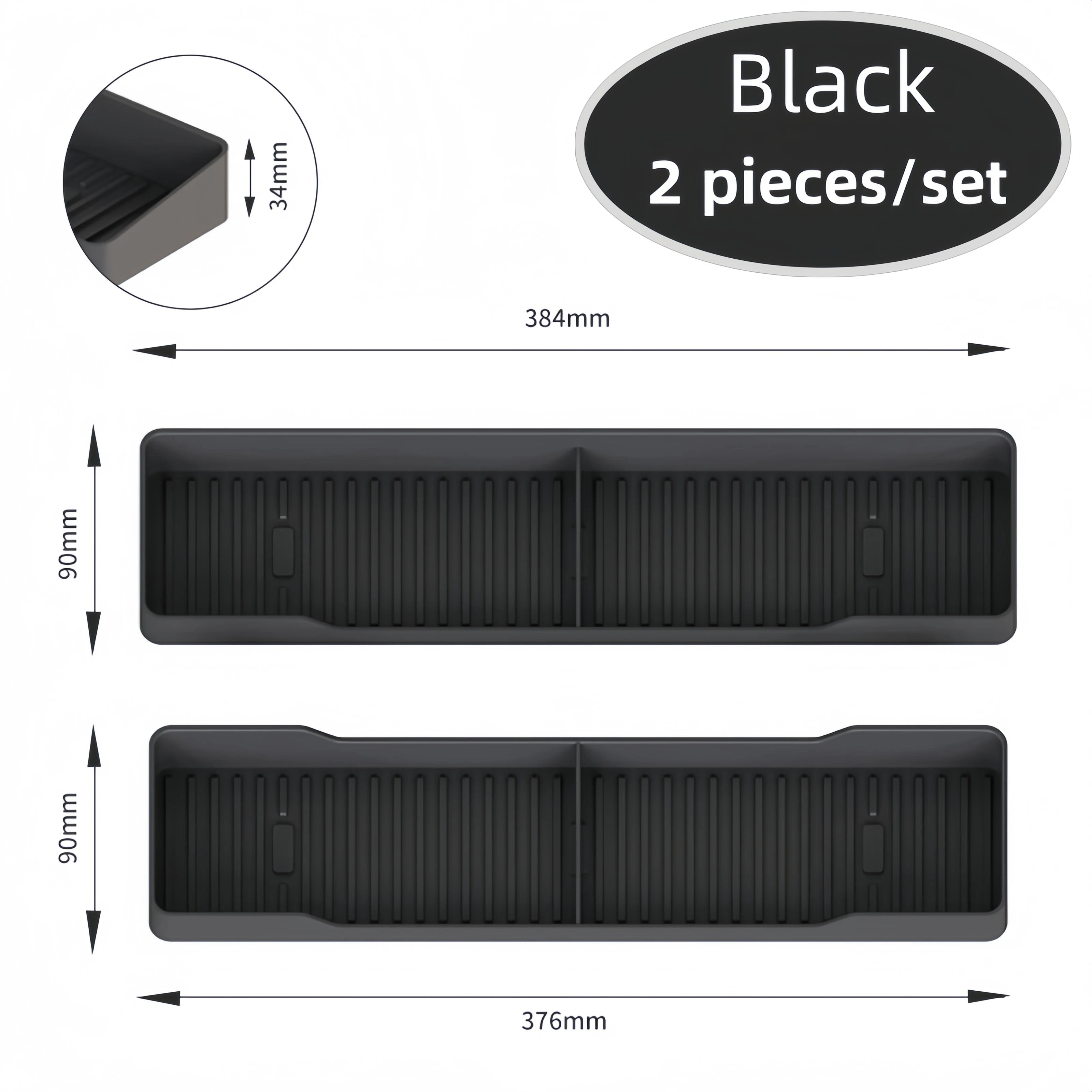 Space-Saving Magnetic Rack – Holds Spices, Utensils & More!