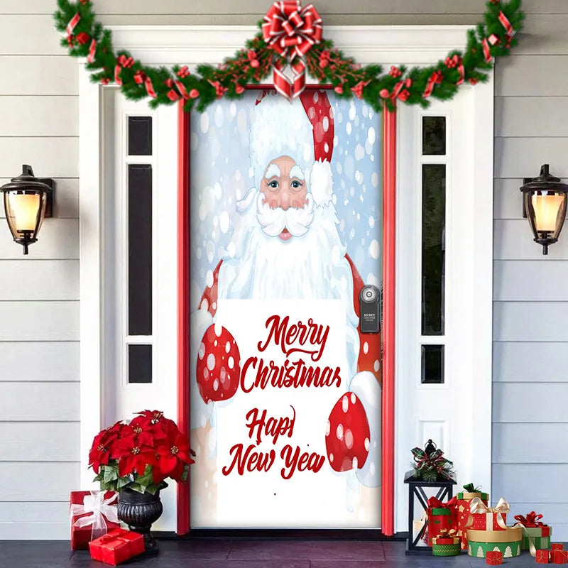 Winter Wonderland Welcome – Transform Your Door into a Holiday Dream!