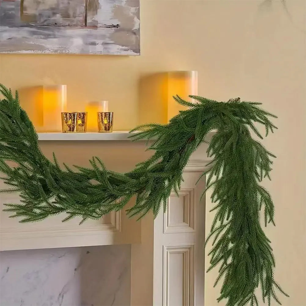 EverCedar™ Garland – Lush Greenery, Zero Maintenance