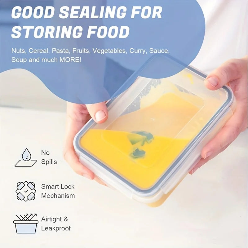 48-Piece Food Storage Containers with Lids - Leakproof BPA-Free Meal Prep Set