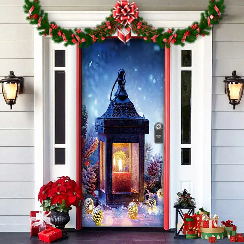 Winter Wonderland Welcome – Transform Your Door into a Holiday Dream!