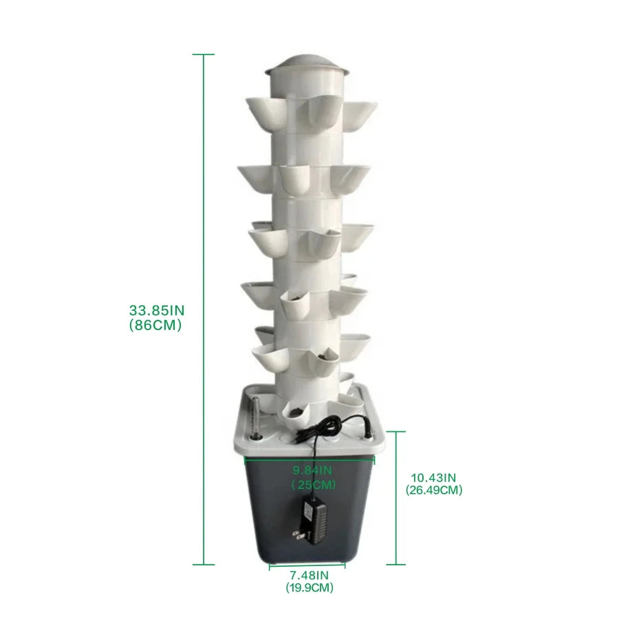 GrowTower Pro – Space-Saving, Soil-Free Gardening