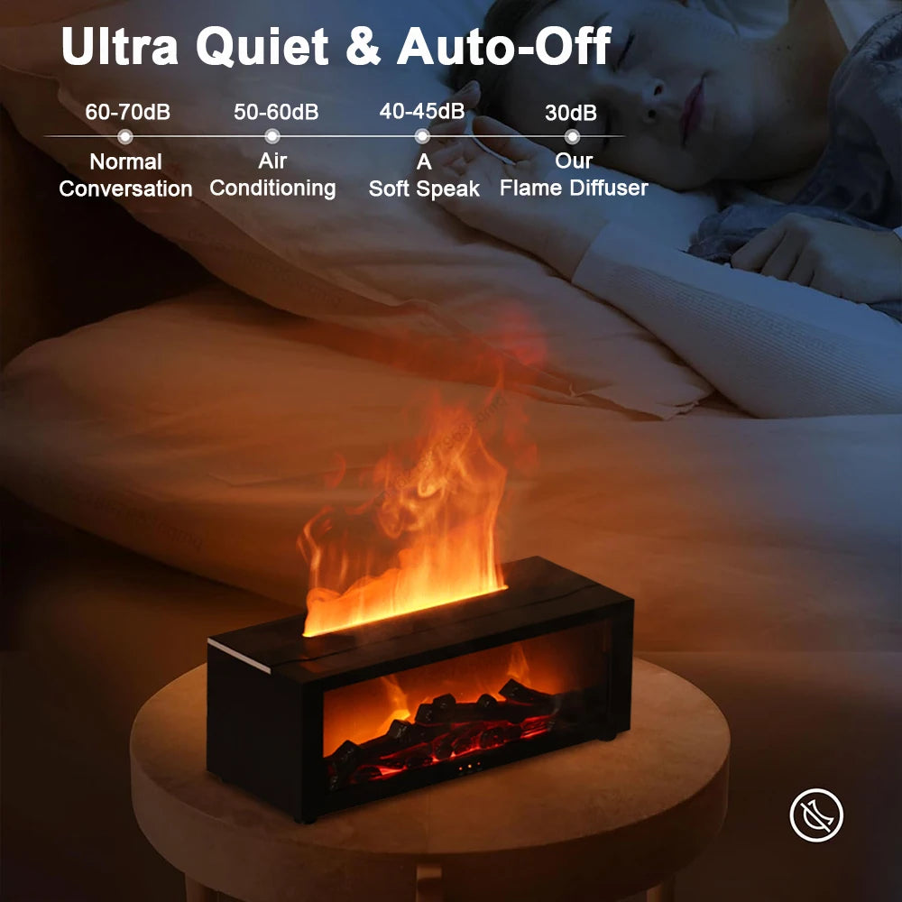 Mini Fireplace Lamp: Soothe, Relax, and Unwind Anywhere