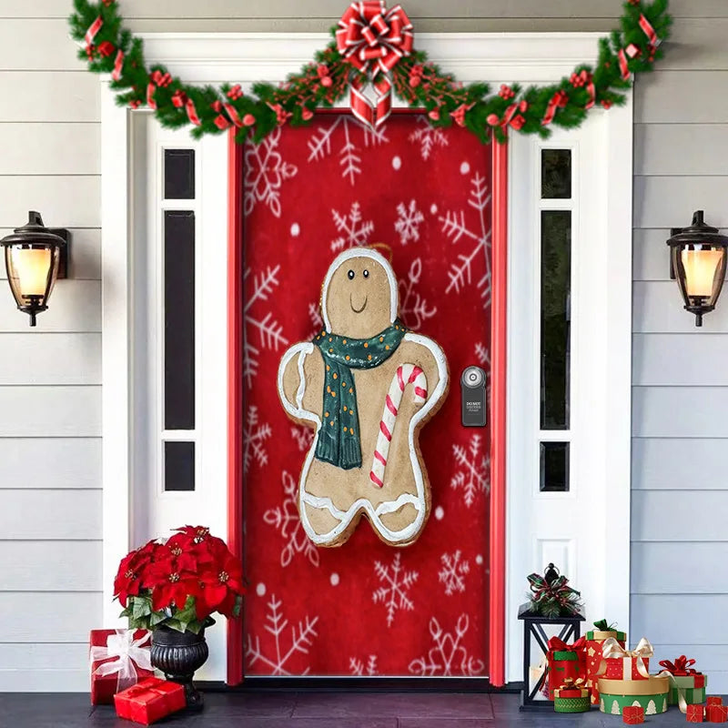 Winter Wonderland Welcome – Transform Your Door into a Holiday Dream!