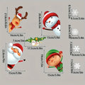 Christmas Window Decals - Snowflake Stickers for Holiday Window & Glass Decoration