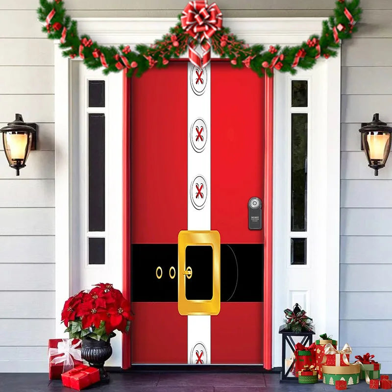 Winter Wonderland Welcome – Transform Your Door into a Holiday Dream!