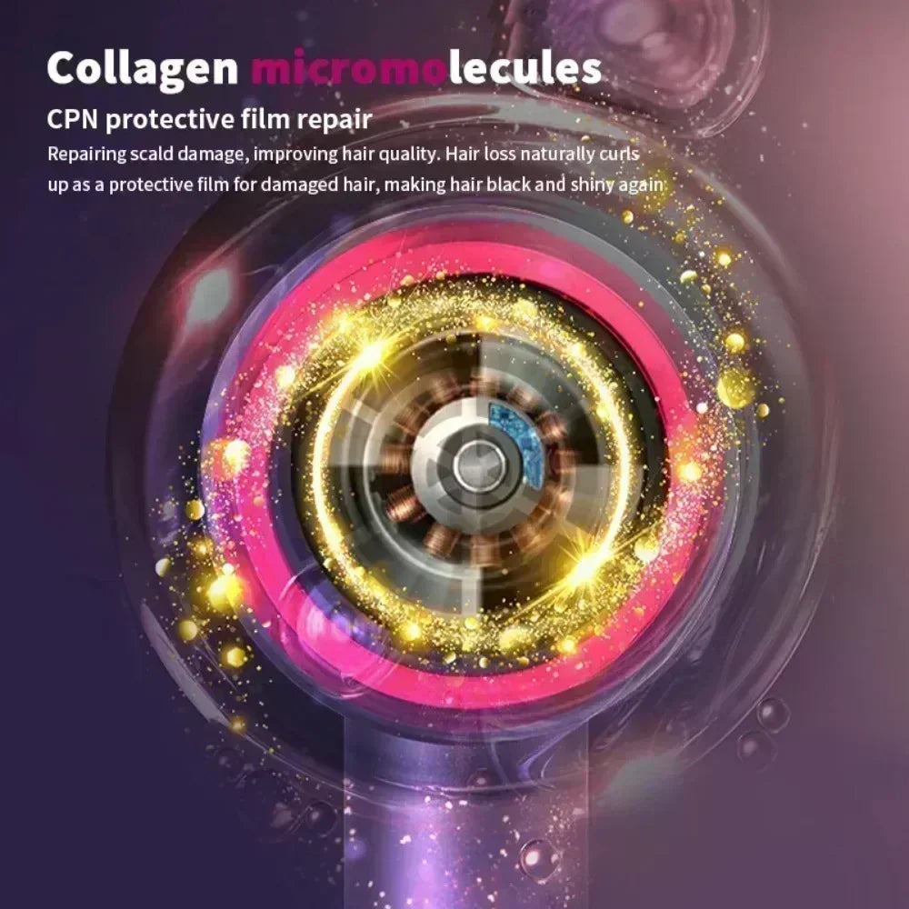 5-in-1 Hair Dryer - Professional Styling Tool with Hot & Cold Air for Smooth Hair