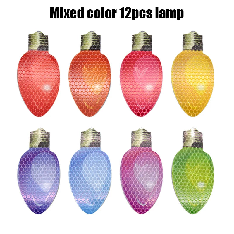 FestiveMag™ Bulb Decals – Stick, Shine & Spread Cheer