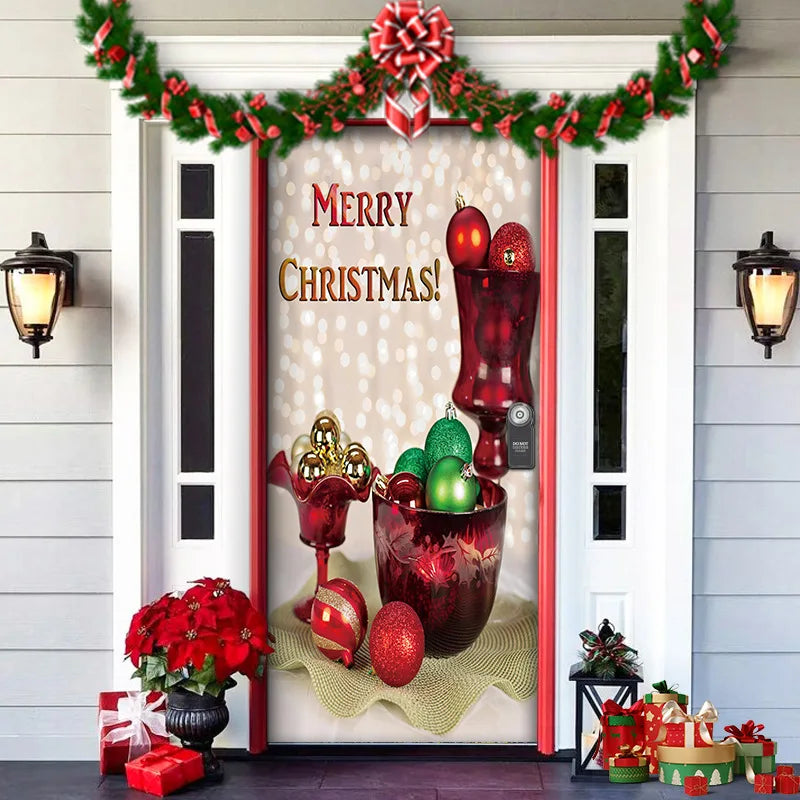 Winter Wonderland Welcome – Transform Your Door into a Holiday Dream!