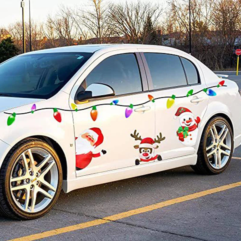FestiveMag™ Bulb Decals – Stick, Shine & Spread Cheer