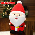 Christmas Santa Plush Toy - Cute Holiday Stuffed Decoration 23cm
