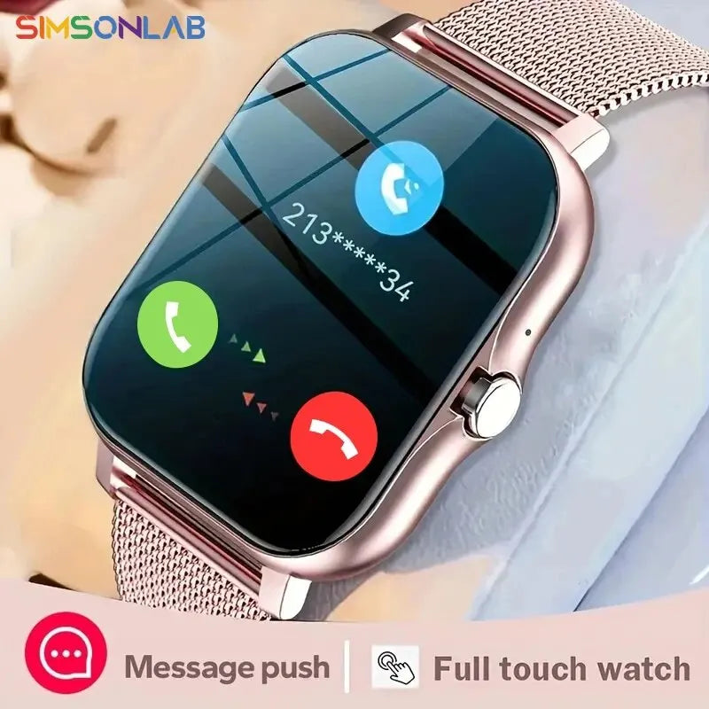 2025 Smartwatch - 1.44" HD Screen, Bluetooth Calls & Health Monitoring