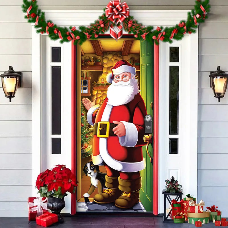 Winter Wonderland Welcome – Transform Your Door into a Holiday Dream!