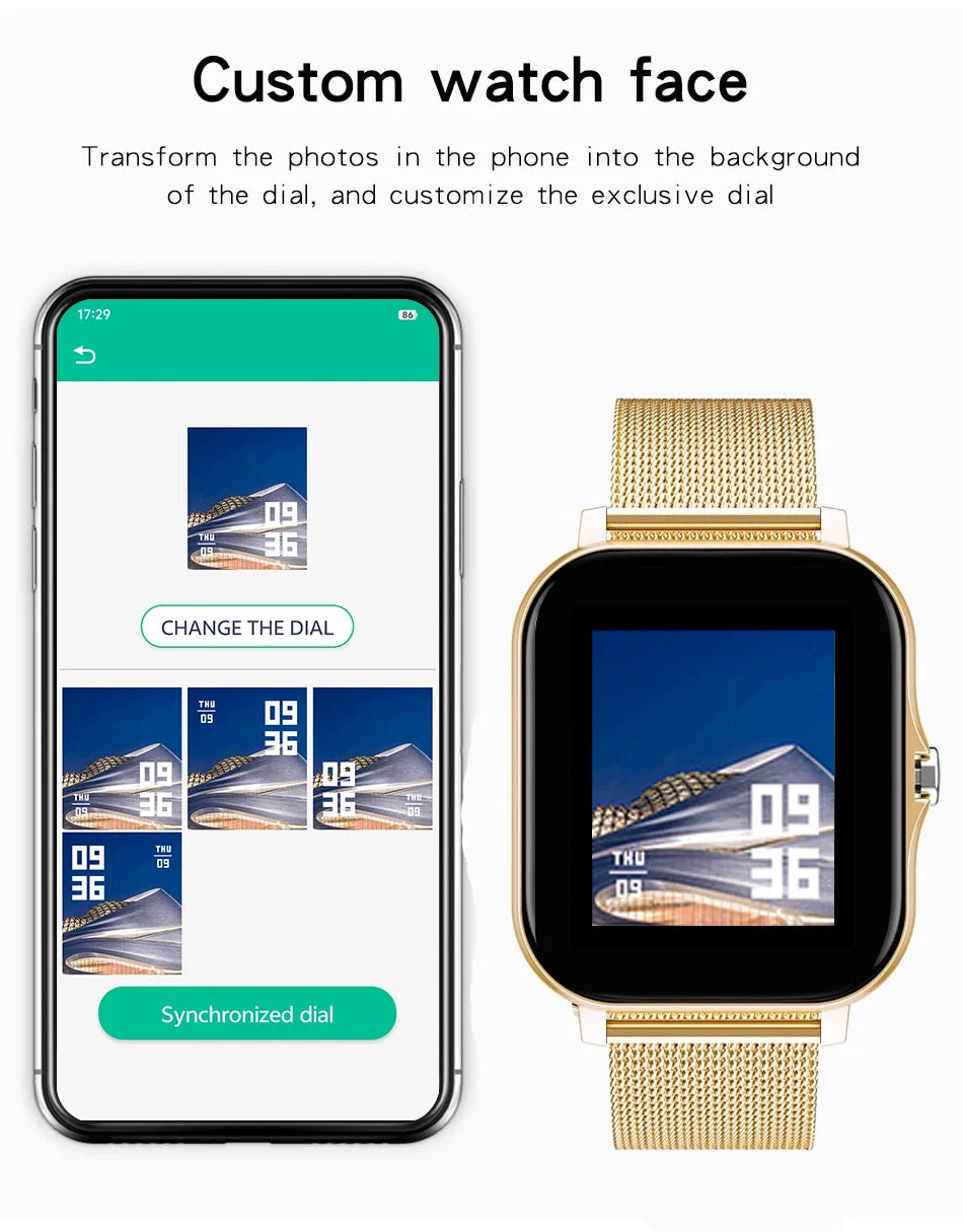 2025 Smartwatch - 1.44" HD Screen, Bluetooth Calls & Health Monitoring