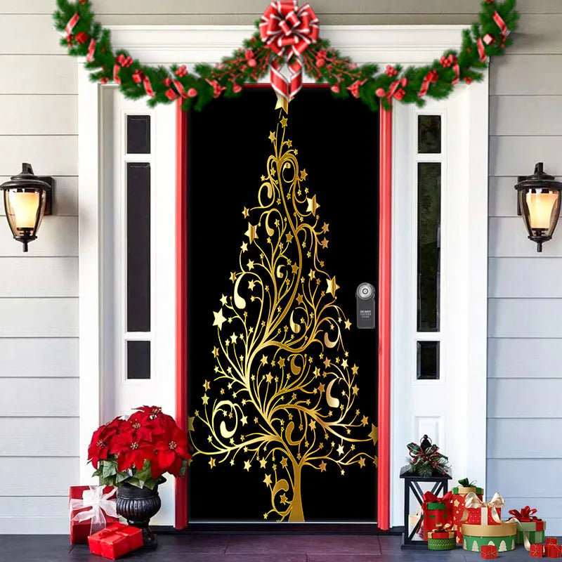 Winter Wonderland Welcome – Transform Your Door into a Holiday Dream!