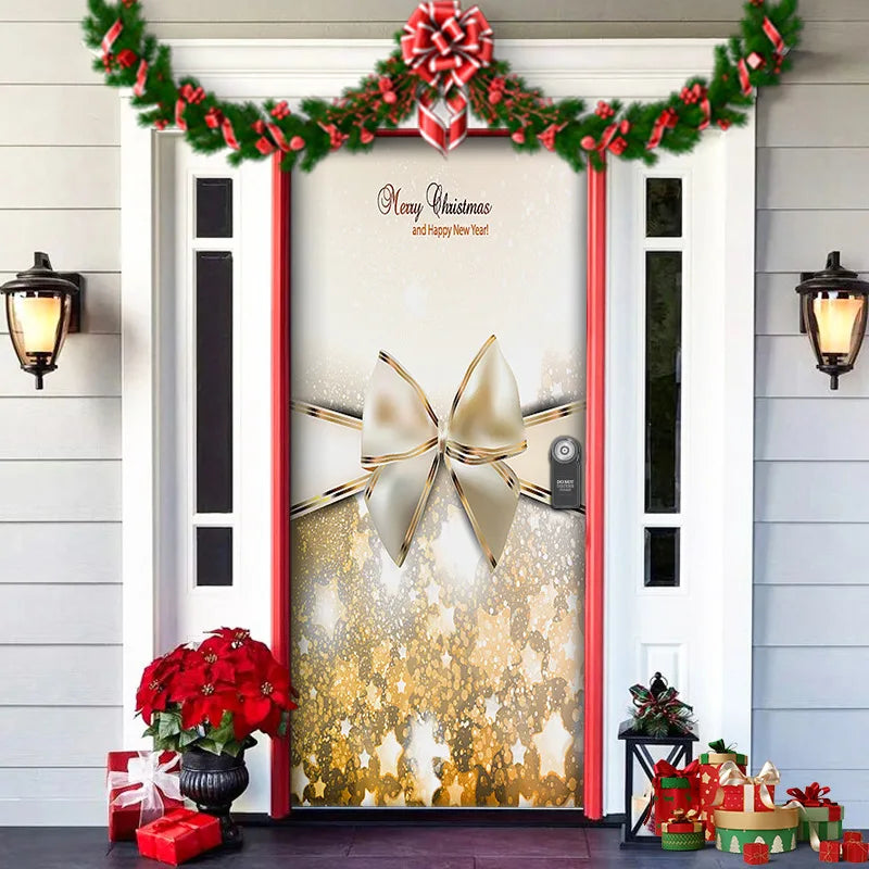 Winter Wonderland Welcome – Transform Your Door into a Holiday Dream!