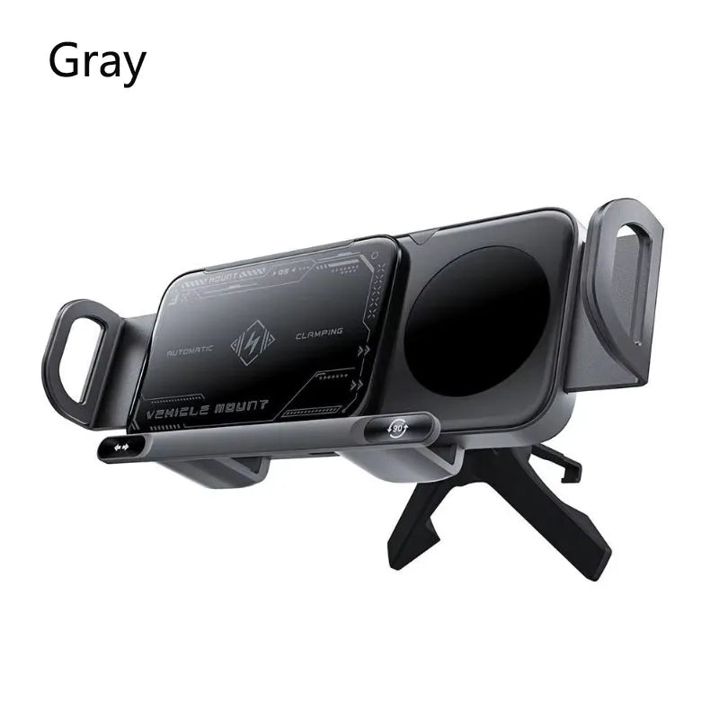 ChargeGrip™ – 360° Wireless Car Mount