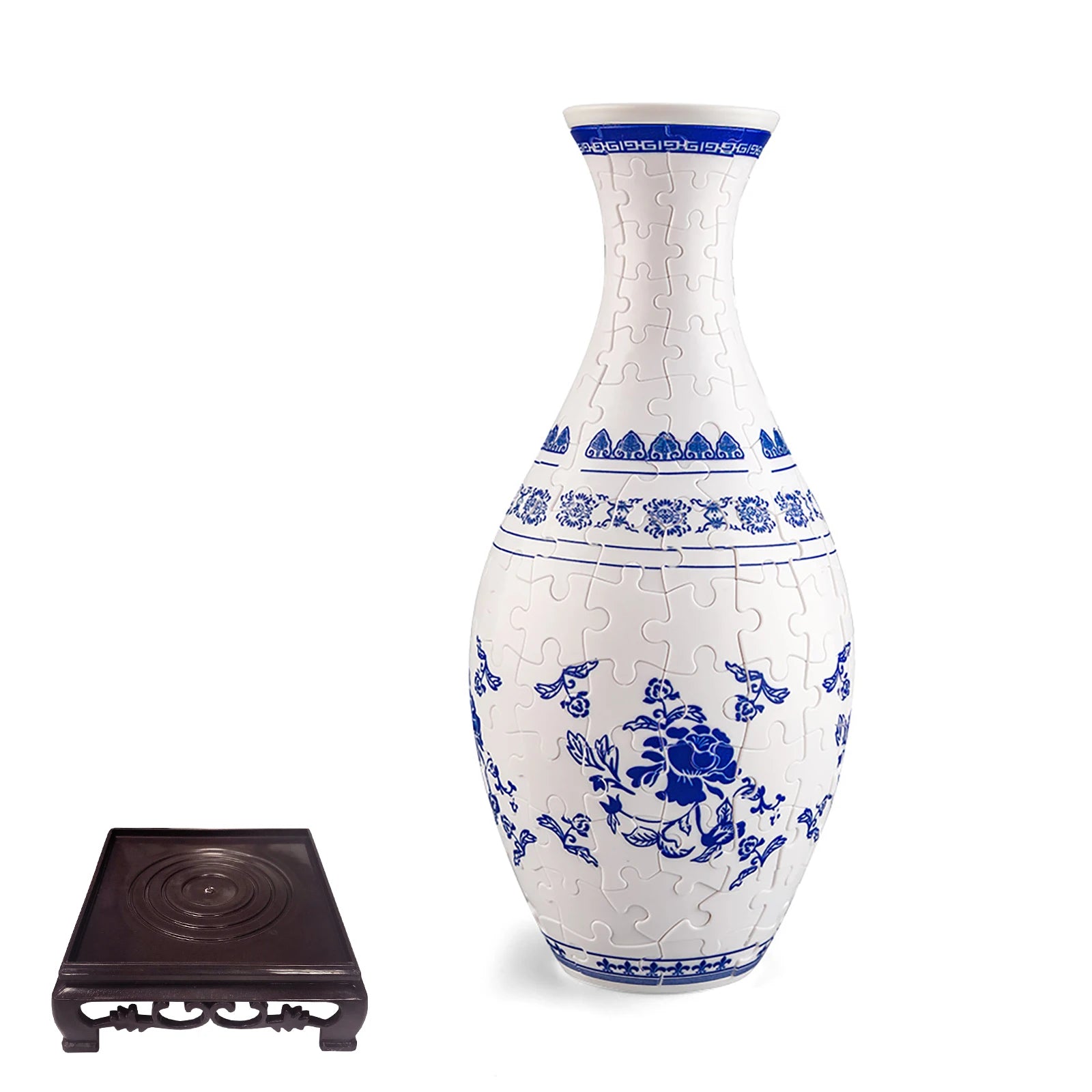 Creative Bloom: Build Your Own 3D Puzzle Vase