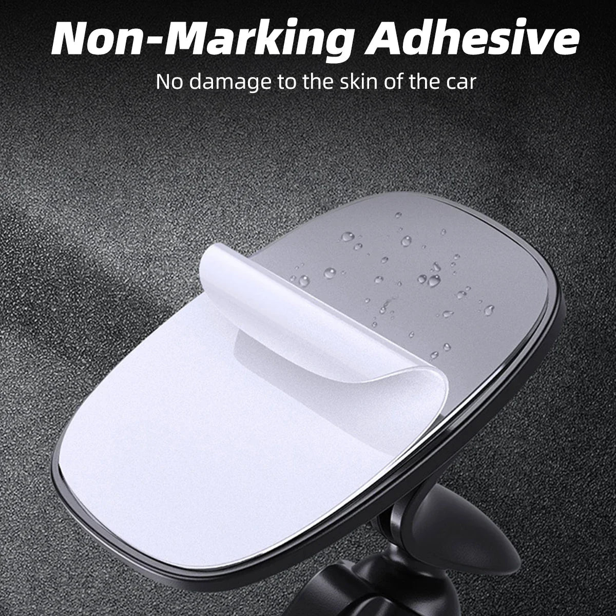 360° Magnetic Car Phone Holder - Universal Dashboard & Vent Mount