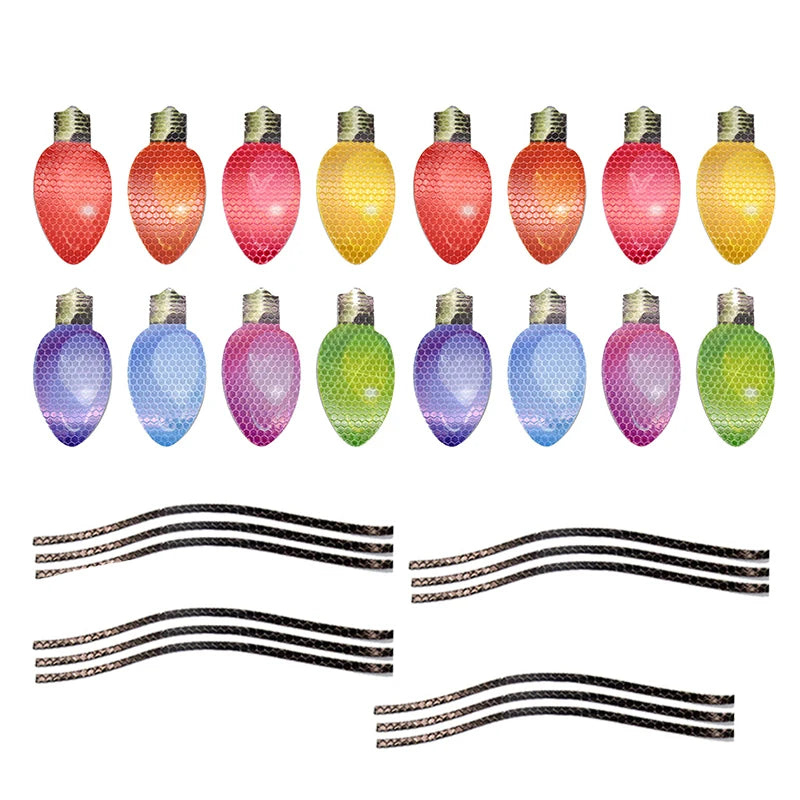 FestiveMag™ Bulb Decals – Stick, Shine & Spread Cheer