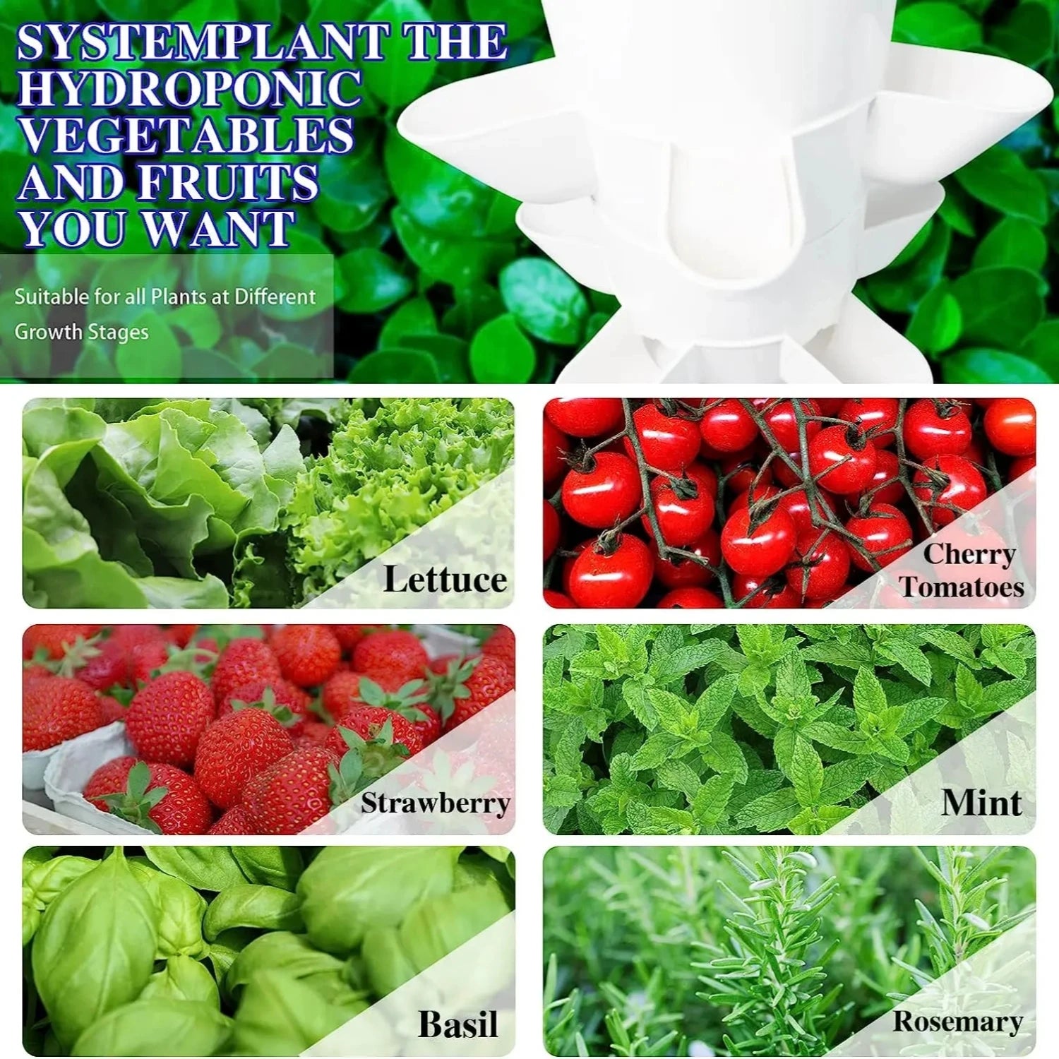 GrowTower Pro – Space-Saving, Soil-Free Gardening