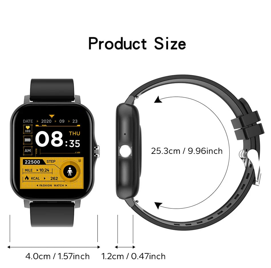 2025 Smartwatch - 1.44" HD Screen, Bluetooth Calls & Health Monitoring