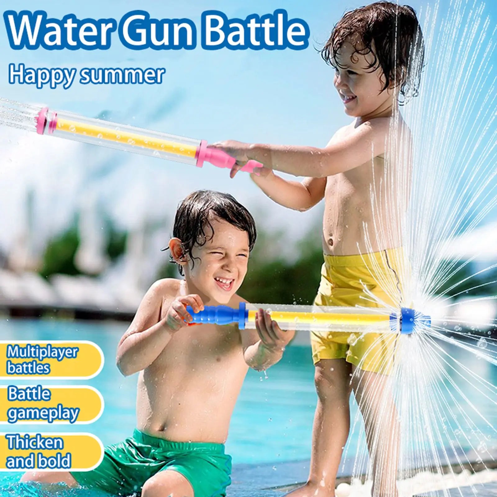 Magic Water Fireworks Blaster – Cool Summer Fun for Kids!