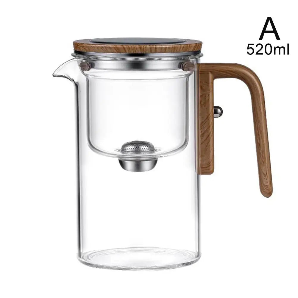 PureBrew Glass Teapot – Elegant Infusion for Perfect Herbal Tea