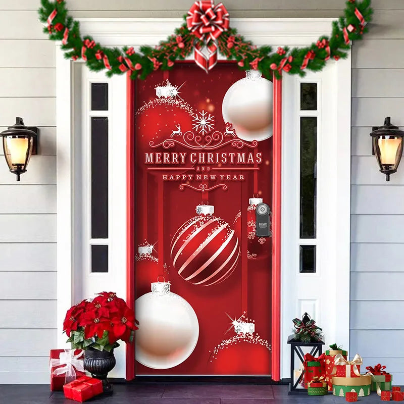 Winter Wonderland Welcome – Transform Your Door into a Holiday Dream!