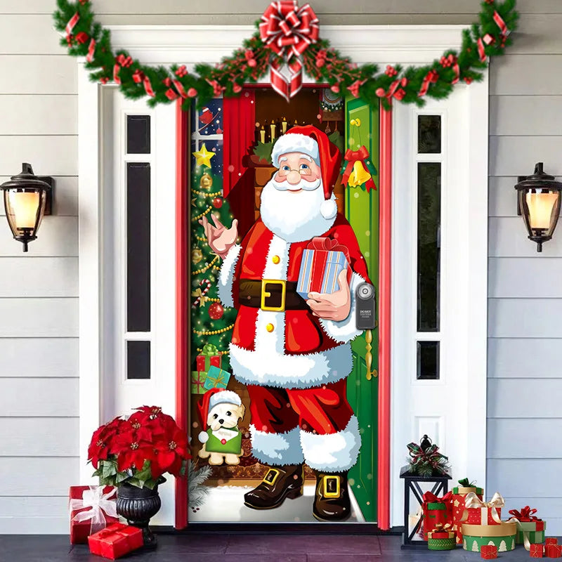 Winter Wonderland Welcome – Transform Your Door into a Holiday Dream!