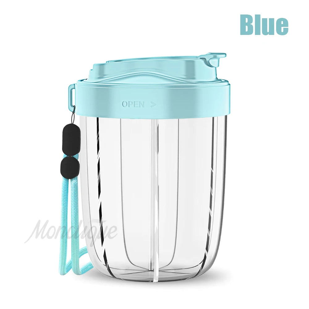 Dose on Time: 7-Compartment Pill Dispenser Bottle