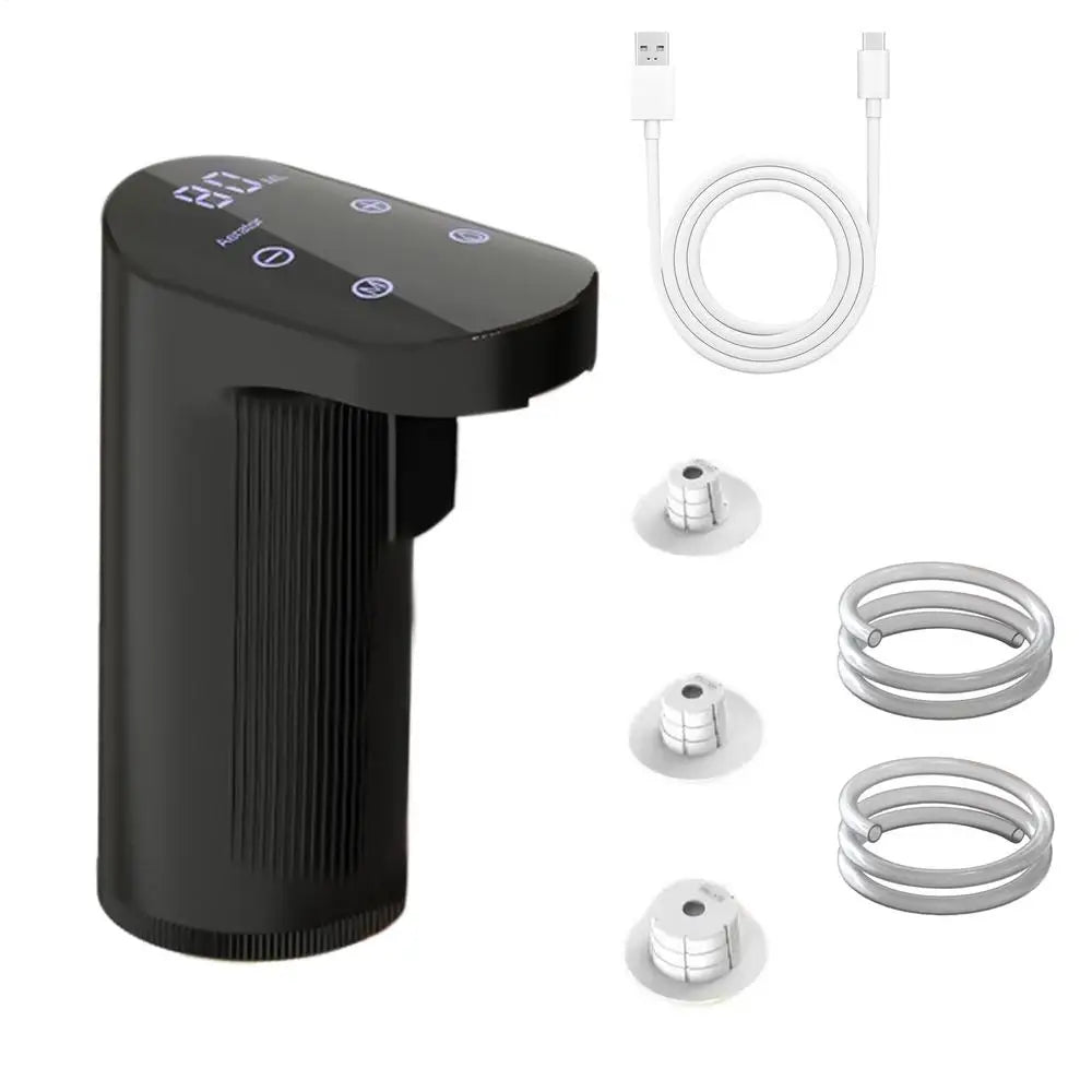 Automatic Wine Aerator - Portable Electric Wine Decanter & Dispenser for Home Bar