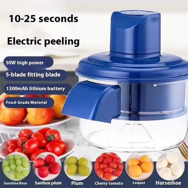 Automatic Electric Grape Peeler - Hands-Free Fruit Peeler for Grapes & Berries